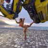 Xiomara Quispe - Lifting Two Trucks